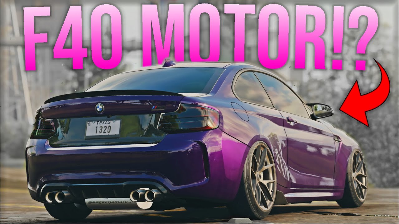 THIS F40 SWAPPED M2 COMPETITION IS A S CLASS CORNERING BEAST IN NEED FOR SPEED UNBOUND!