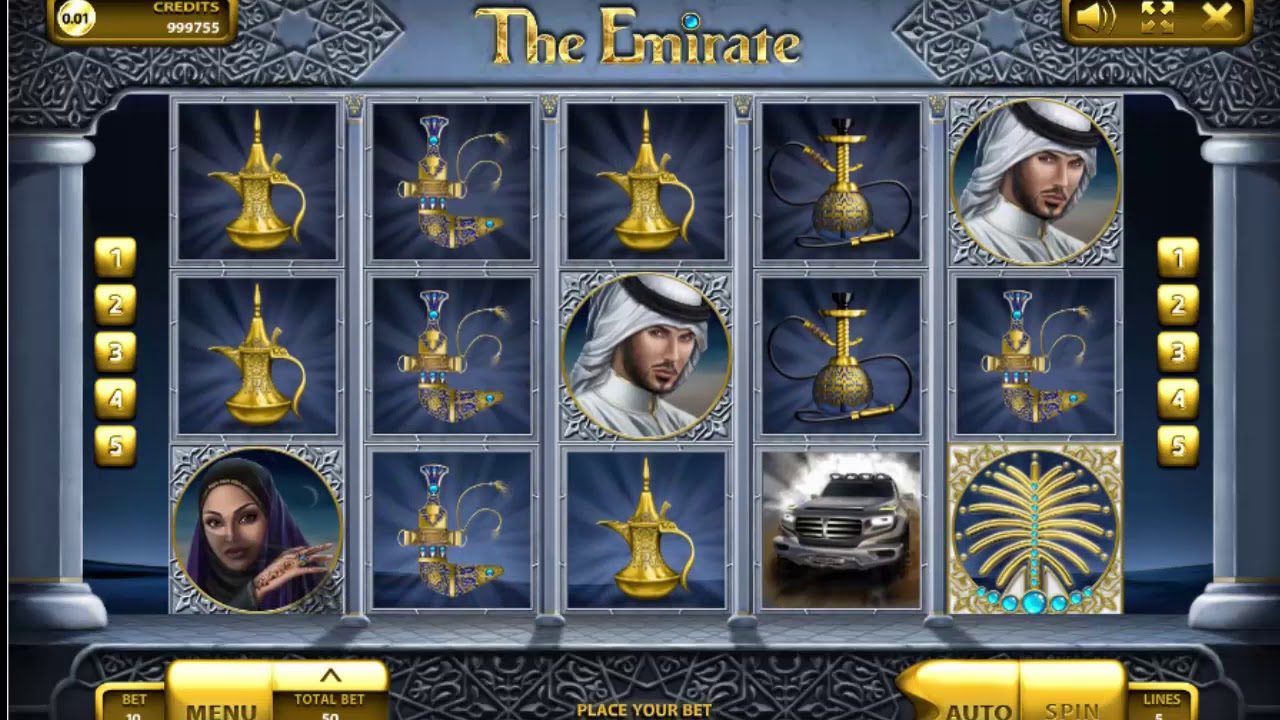 Endorphina The Emirate Slots Gameplay
