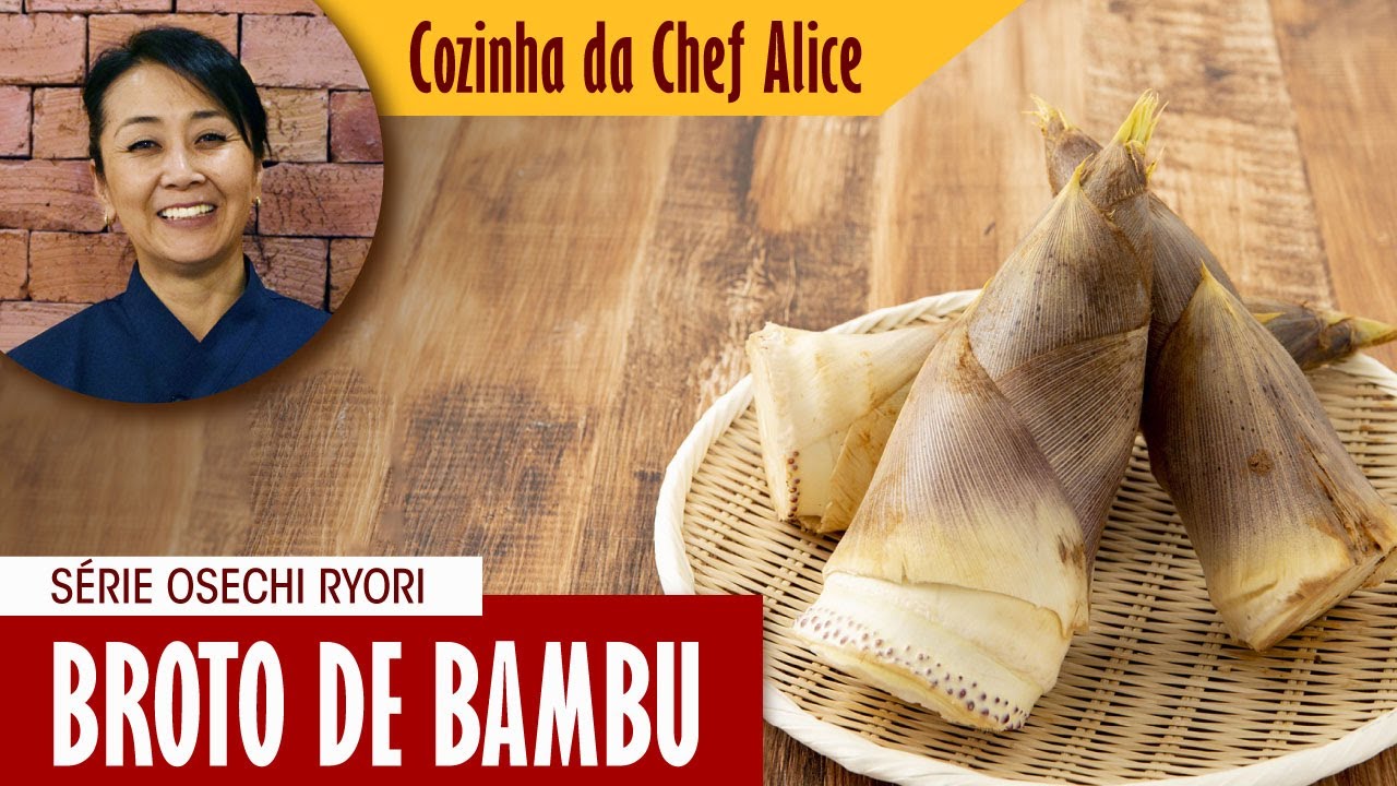 Série Osechi Ryori . Broto de Bambu