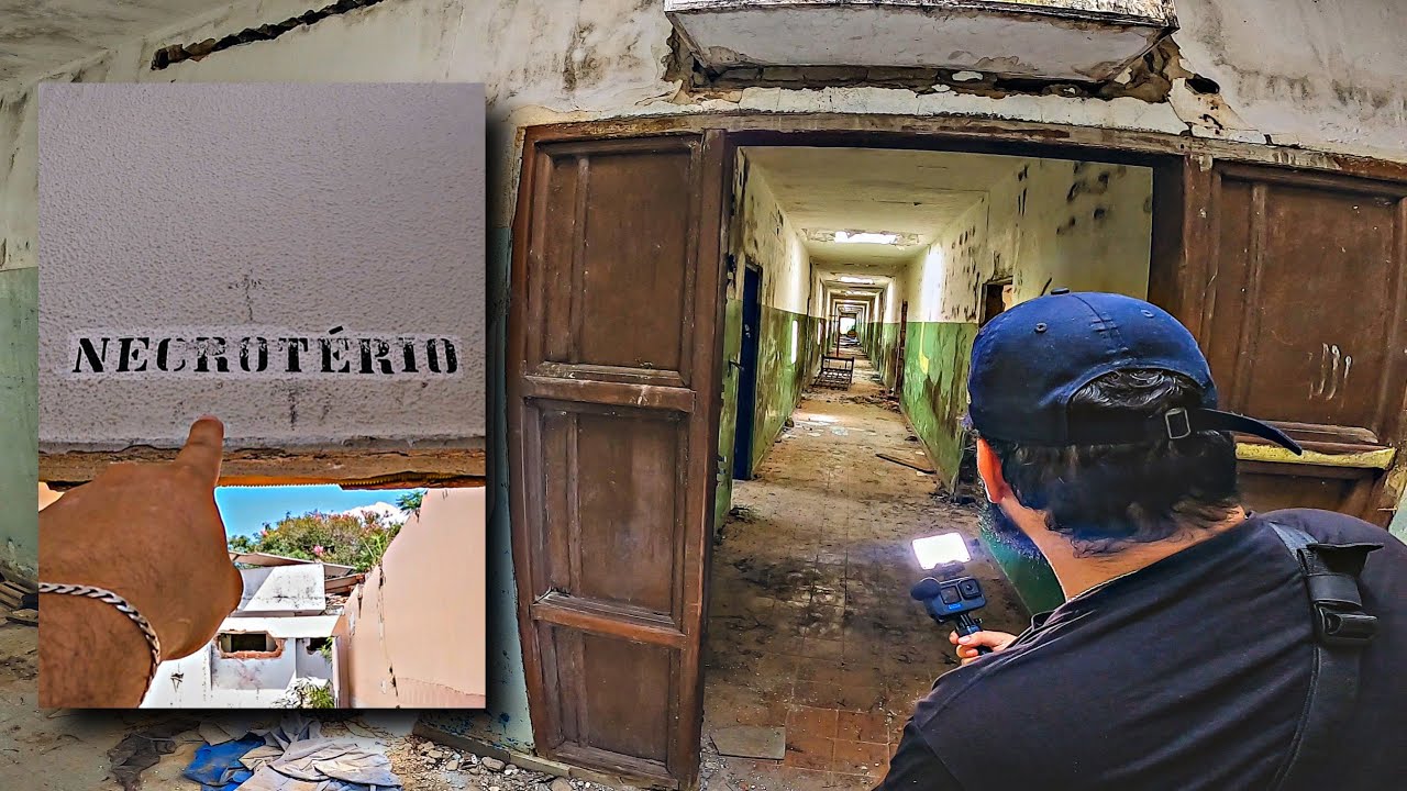 O CLIMA FICOU SINISTRO AO ENCONTRAR O NECROTÉRIO DENTRO DESSE MANICÔMIO ABANDONADO