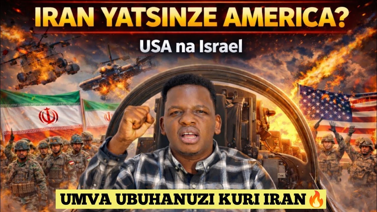 IBYA IRAN NA ISIRAHELI AMERICA BIRAHERERAHE !! UNVA UBUHANUZI BW'IBIZABA KURI IRAN BIBILIYA YARABIVU