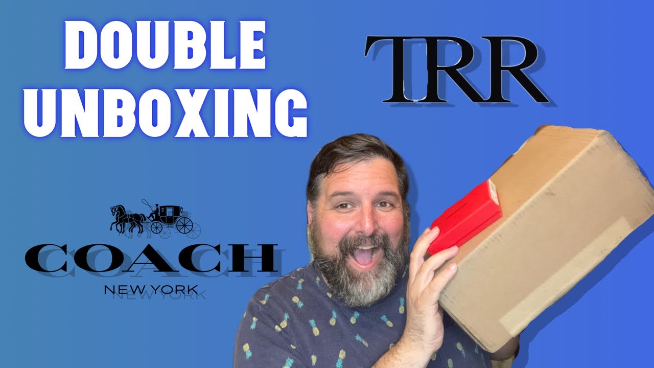 Double Luxury Unboxing | Ferragamo | Coach | Ed Braun