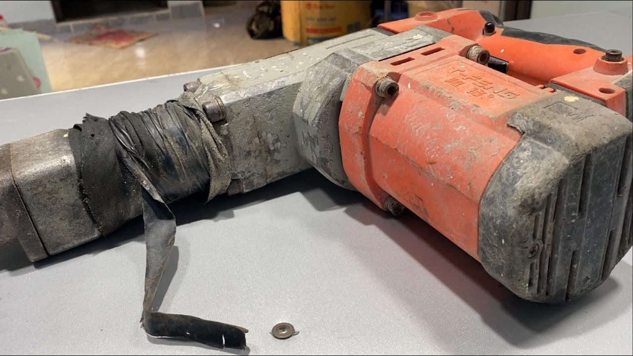 Restoration Hammer Drill T-FENG China Broken Piston