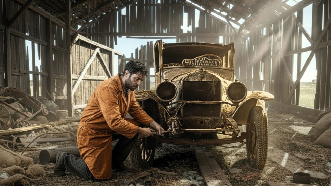 ASMR Restoration of a Rare Rumpler Tropfenwagen Barn Find From Dust to Perfection