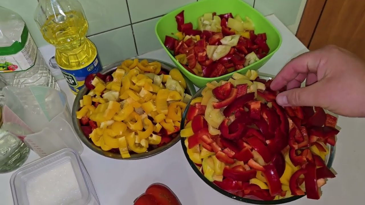 🔥САМОЕ ВКУСНОЕ ЛЕЧО НА ЗИМУ😍🔥! ЗАКРЫВАЮ КАЖДЫЙ ГОД, ОЧЕНЬ ПРОСТОЙ РЕЦЕПТ🔥🔥🔥