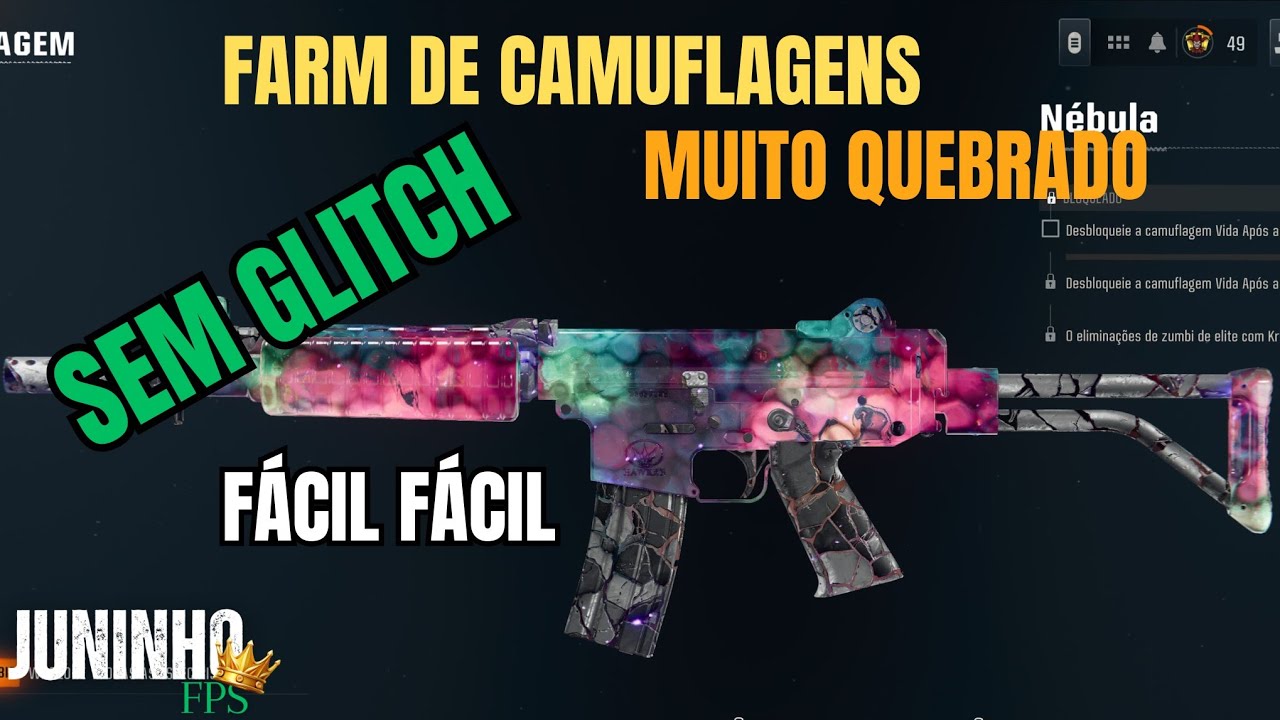 Black Ops 6 Zombies: Farm de camuflagens, prestígio e armas Muito Rápido (sem glitch)