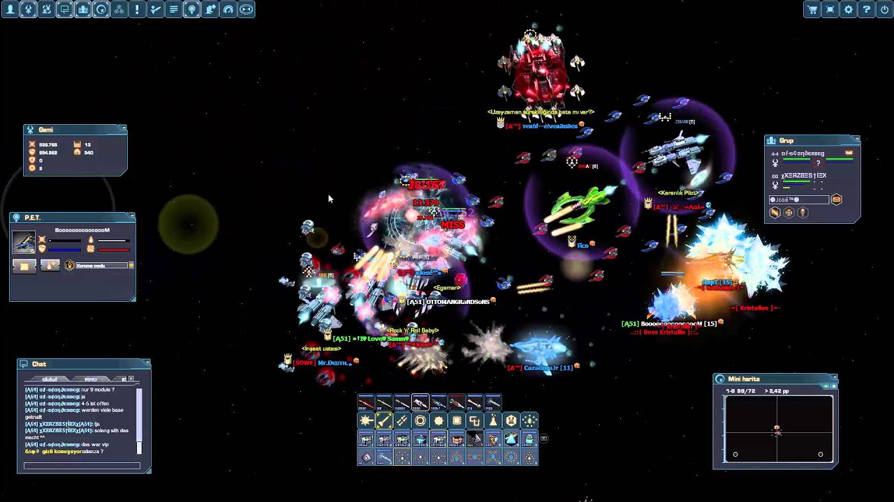 Darkorbit Savaşıyoruz Bölüm 3 | Baskın Klan Savaşları ! ! !
