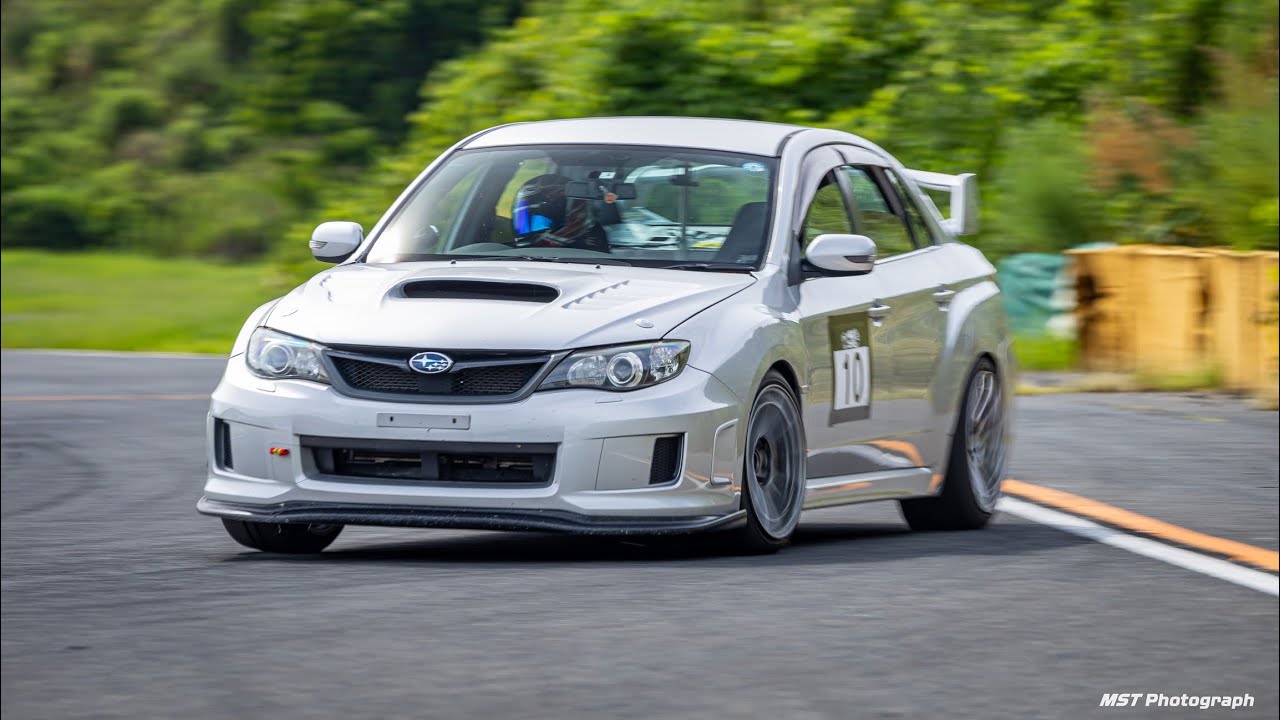 本庄サーキット WRXSTI GVB ぺん銀vsゴリラ走 44秒205
