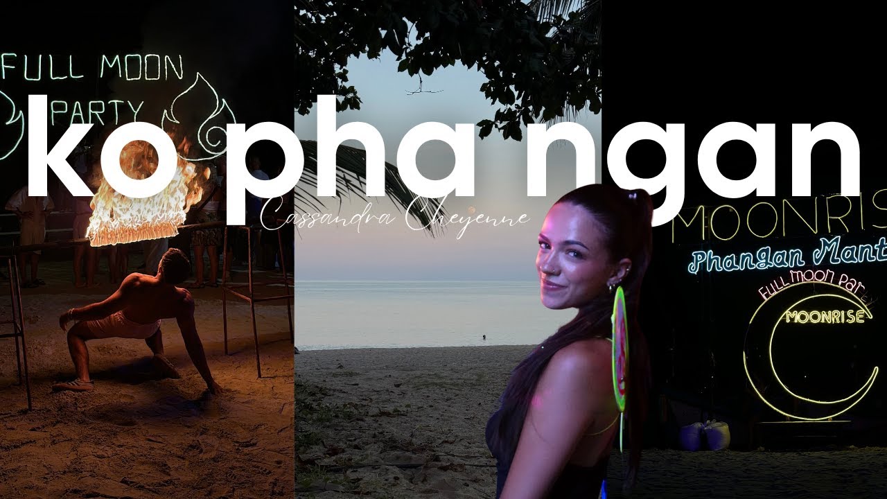 island mornings & full moon nights 🌙  ko pha ngan | VLOG
