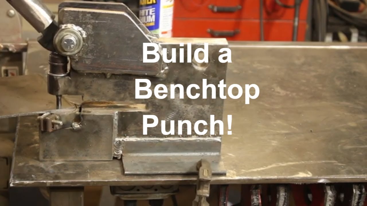 Build a Benchtop Hand Punch for Steel!