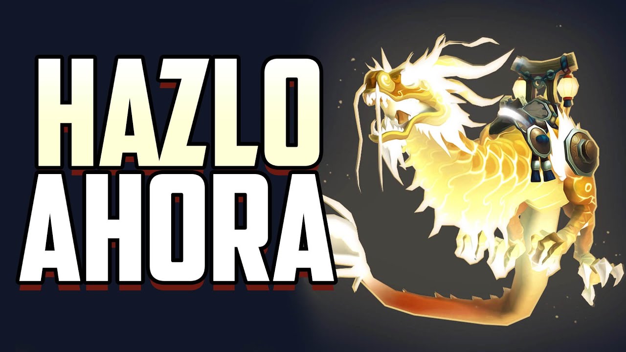 ¡AHORA ES UN MEME! CONSIGUE el DRAGÓN NIMBO DORADO CÉLICO de MONTURA | AlterTime WoW Dragonflight