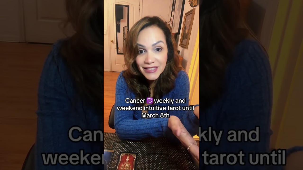 Cancer ♋️ Intuitive tarot Until March 8th 
