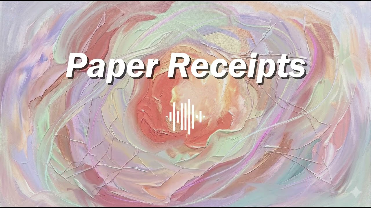 Paper Receipts | 주머니 속 구겨진 일상 (High-Gloss Pop)