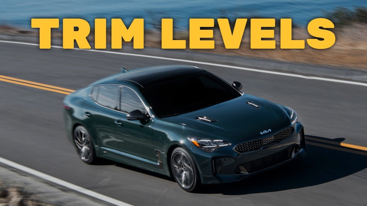 Описание комплектаций и цветов Kia Stinger 2022 года (внутренняя и внешняя отделка)