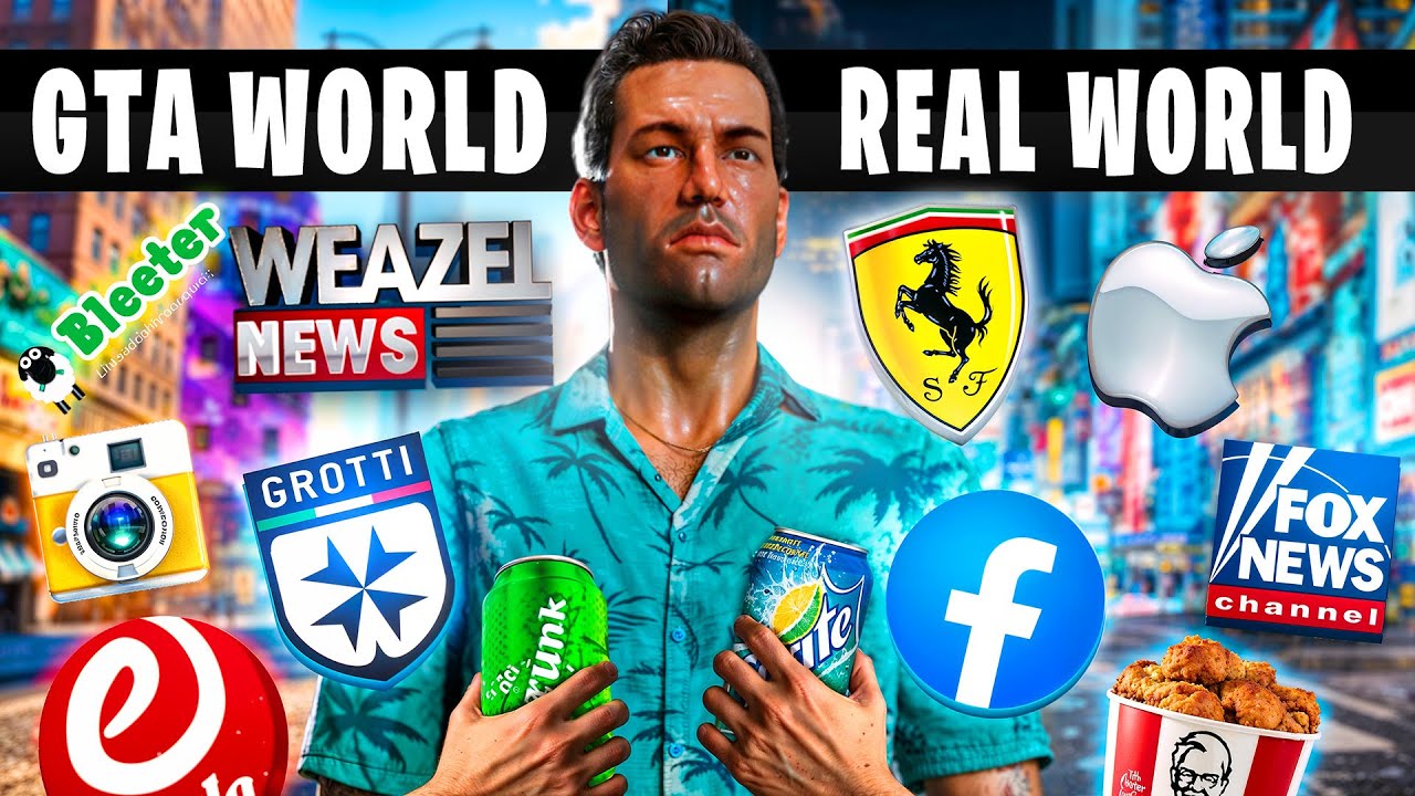 10 REASONS WHY THERE ARE NO REAL BRANDS IN GTA