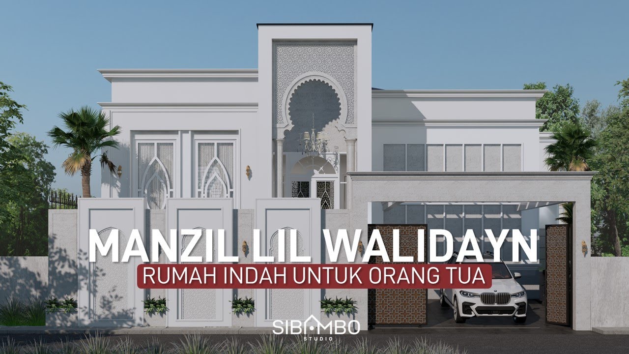 Desain Rumah Klasik  di Lahan 20 x 23 m2 di Aceh | Cerita Rumah: Manzil Lil Walidayn