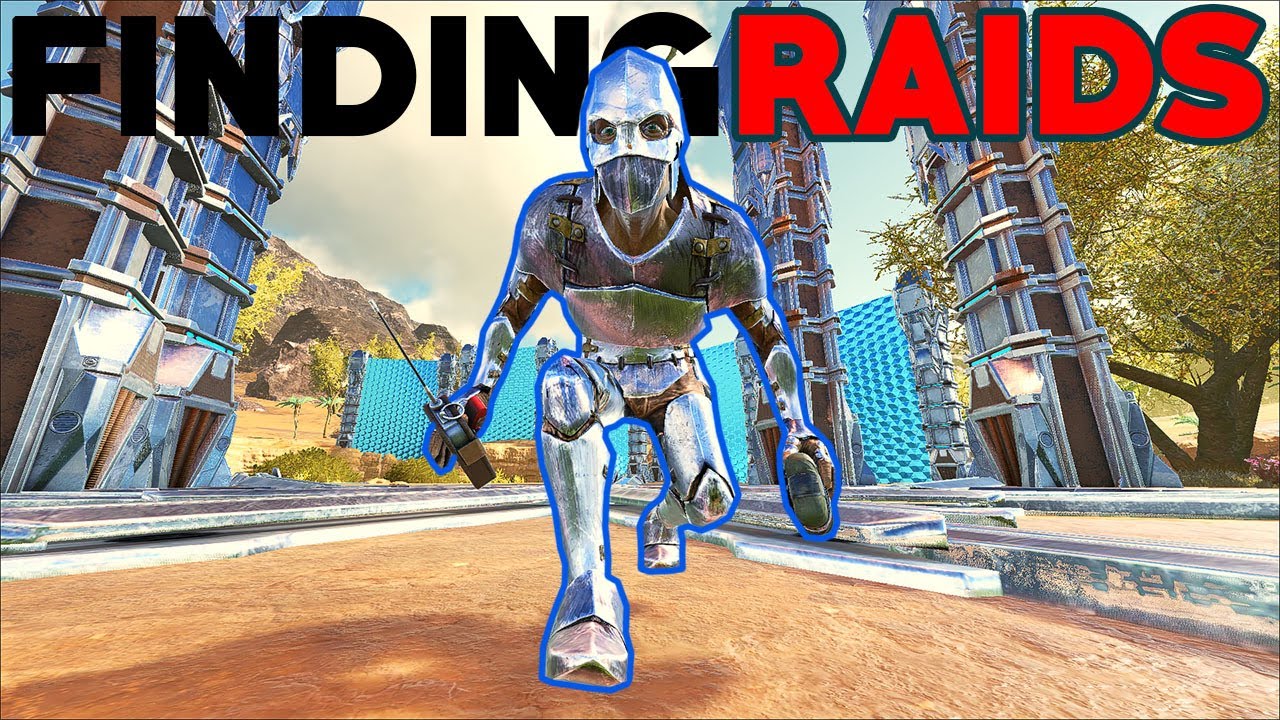 Hunting On Asia Servers For RAIDS! - ARK
