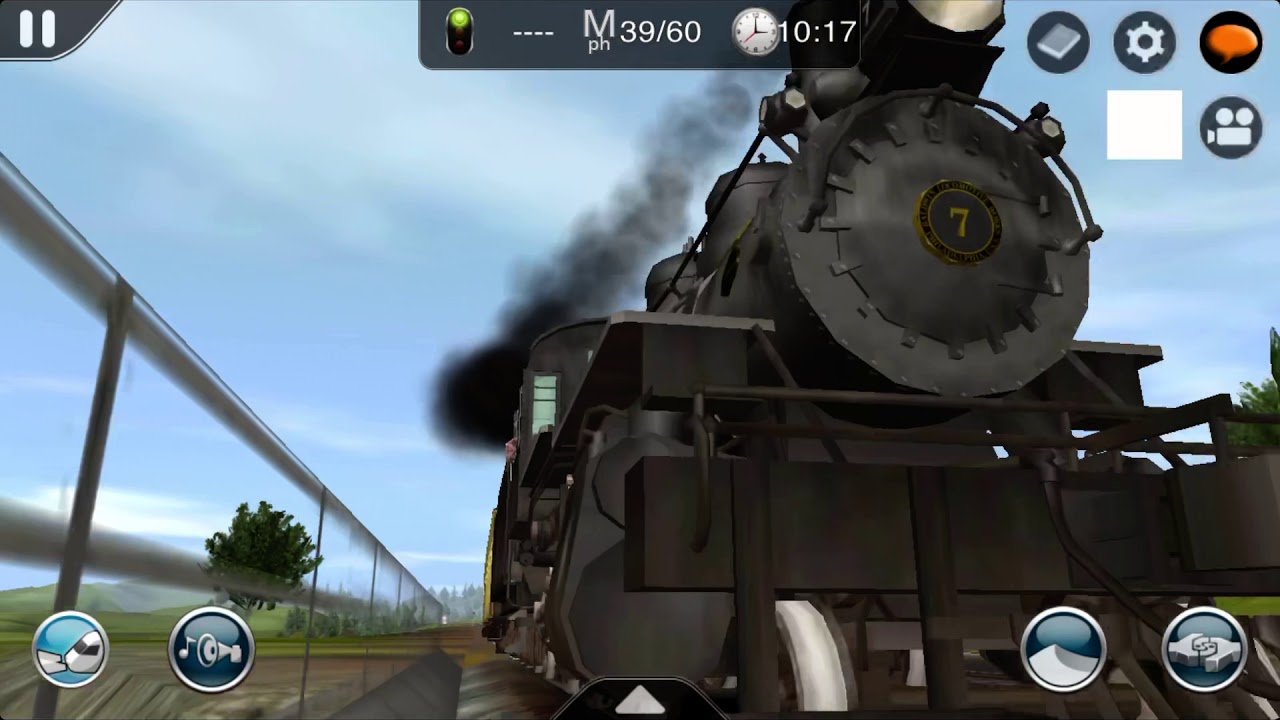 Trainz 2-6-0 steam train