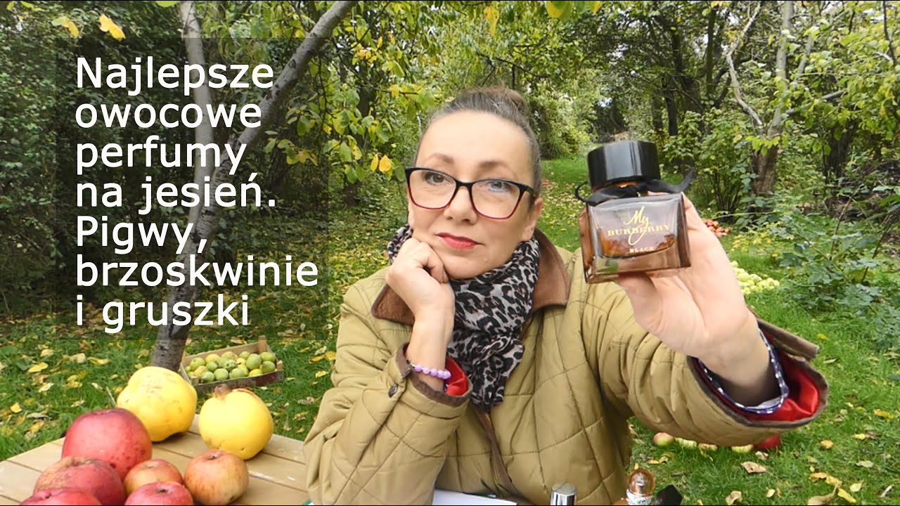 Bardzo przyjemne perfumy na jesień z gruszką, pigwą i brzoskwinią