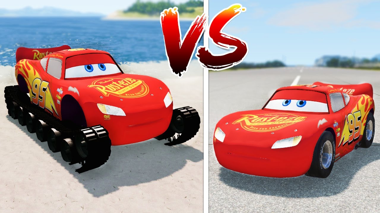 Lightning Mcqueen Tank VS Lightning Mcqueen with Standart Wheels – which is best?