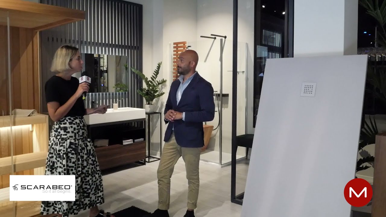 Scarabeo Ceramiche racconta piatto doccia STEP - Fuorisalone 2021