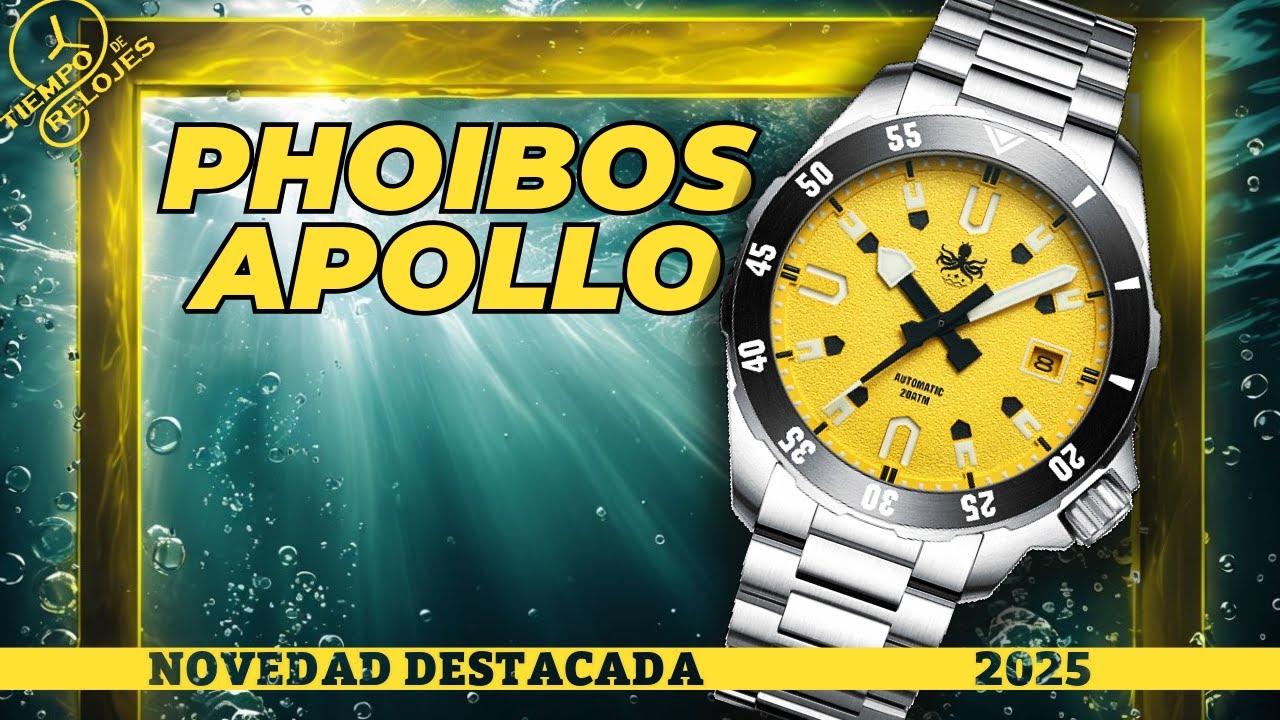 🔝 Nuevo Phoibos Apollo: relojes TOP 2025.