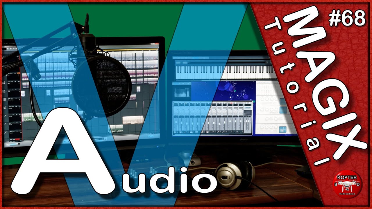 Magix Video Deluxe • Audio Effekte • Audio Aufnehmen • Audio Bearbeiten • Tutorial • deutsch