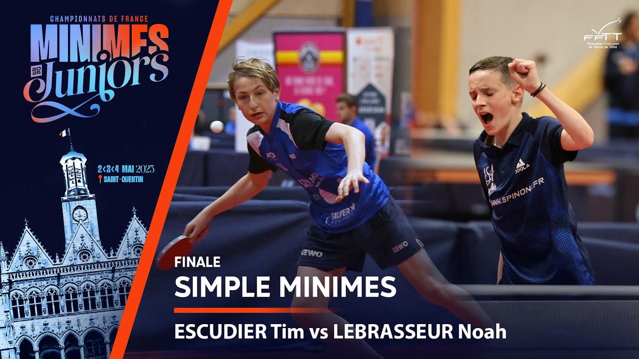 Tim ESCUDIER vs Noah LEBRASSEUR | Finale | FRANCES MINIMES 2025