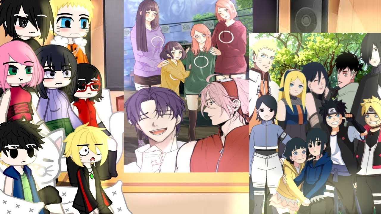 🍔 Boruto Dimension react to Menma Dimension 🍥 | 🍙SasuNaru🍜 | 🌸SakuHina💜 | bl/gay | Part 1/?