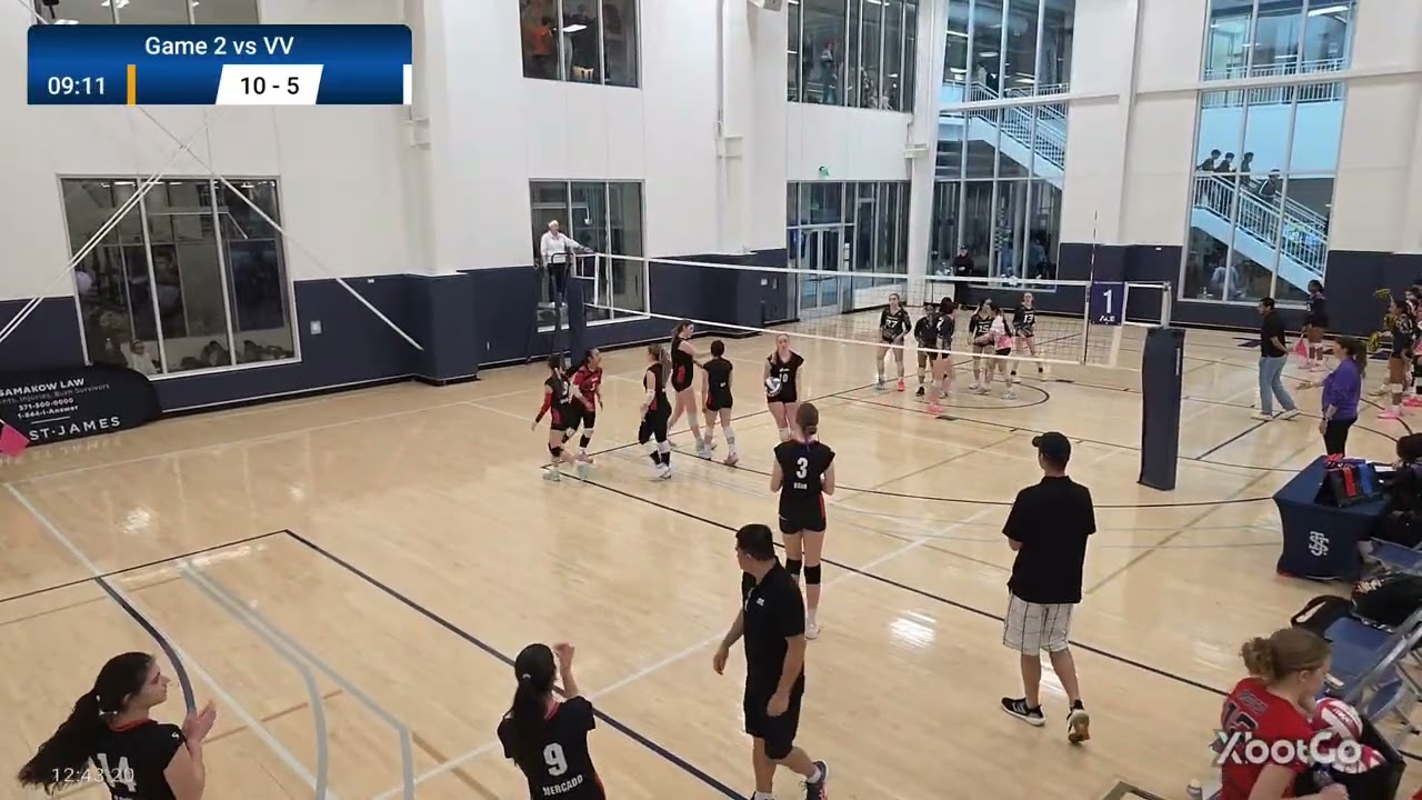 2025-2026 SYA U15 St James ECPL Feb 21st vs VolleyViet Set #1