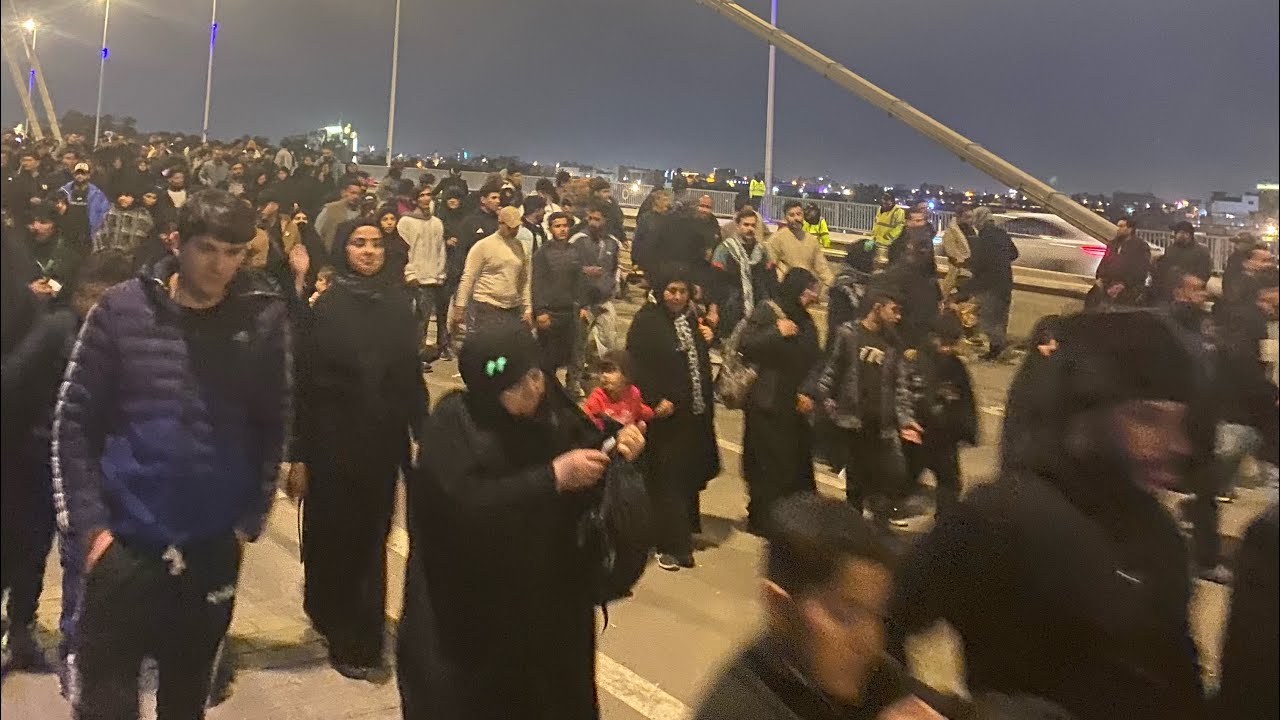 مشيت ويا الزائرين في بغداد | مواكب،تعب، وكرم الناس