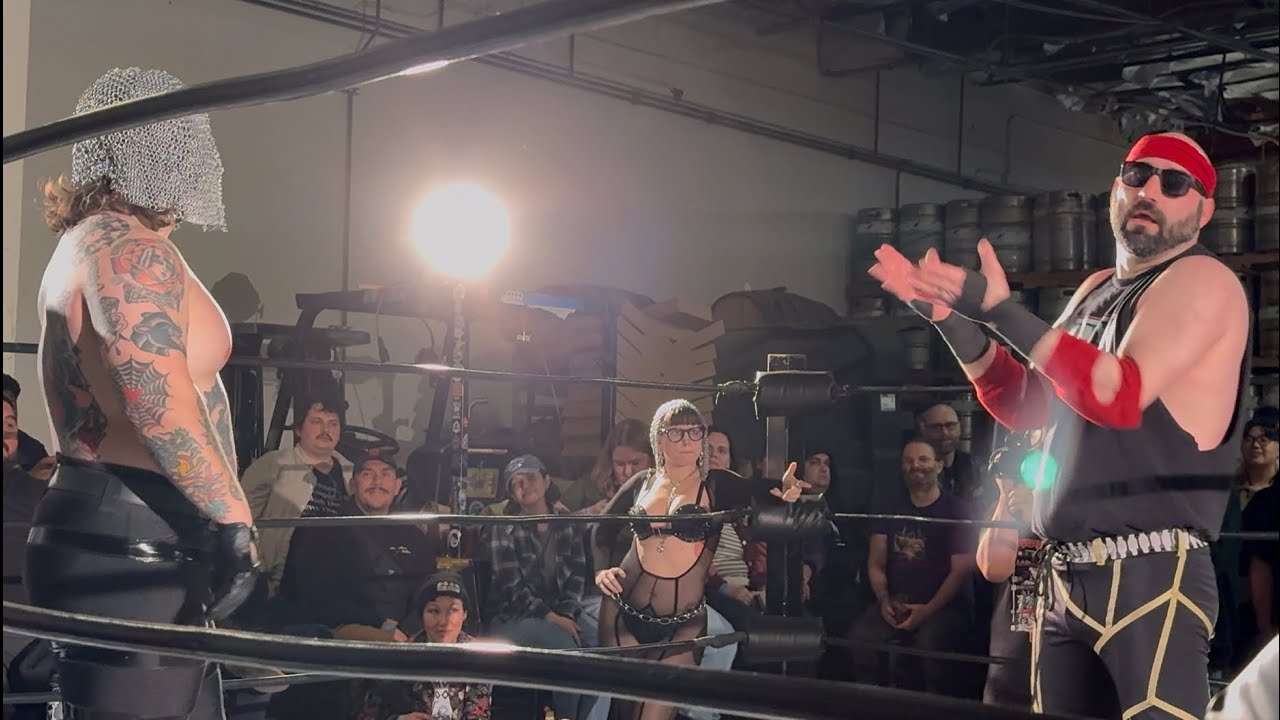 Dave Reckoning vs Midas Kreed vs Kenny K Indy Wrestling! UGWA San Jose Ca 02/21/2026