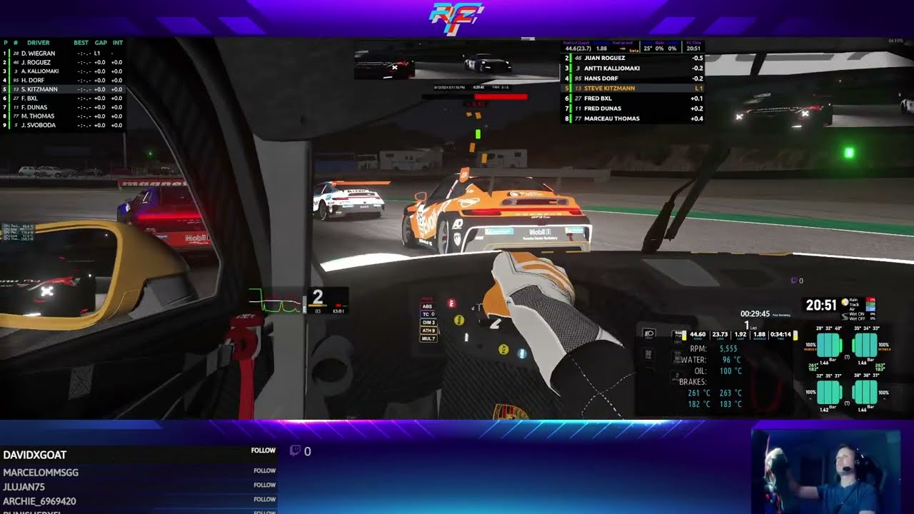 rFactor2 RC Online🏁 | Porsche 992 Cup @ Laguna Seca | 12.09.2024 | Setup-Download