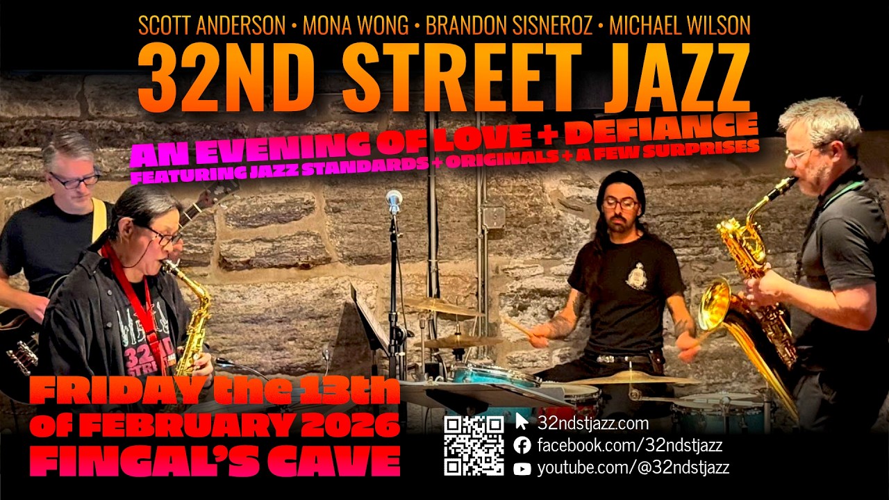 Love Set: 32nd Street Jazz live at Fingal's Cave • St. Paul, Minnesota • February 13, 2026