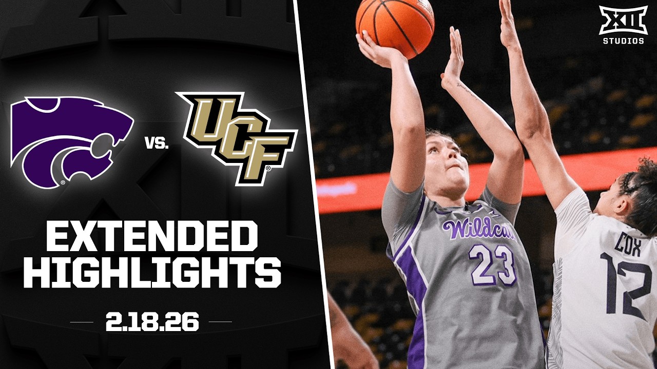 Kansas State vs. UCF Extended Highlights | 2025-26 Big 12 Women's Basketball