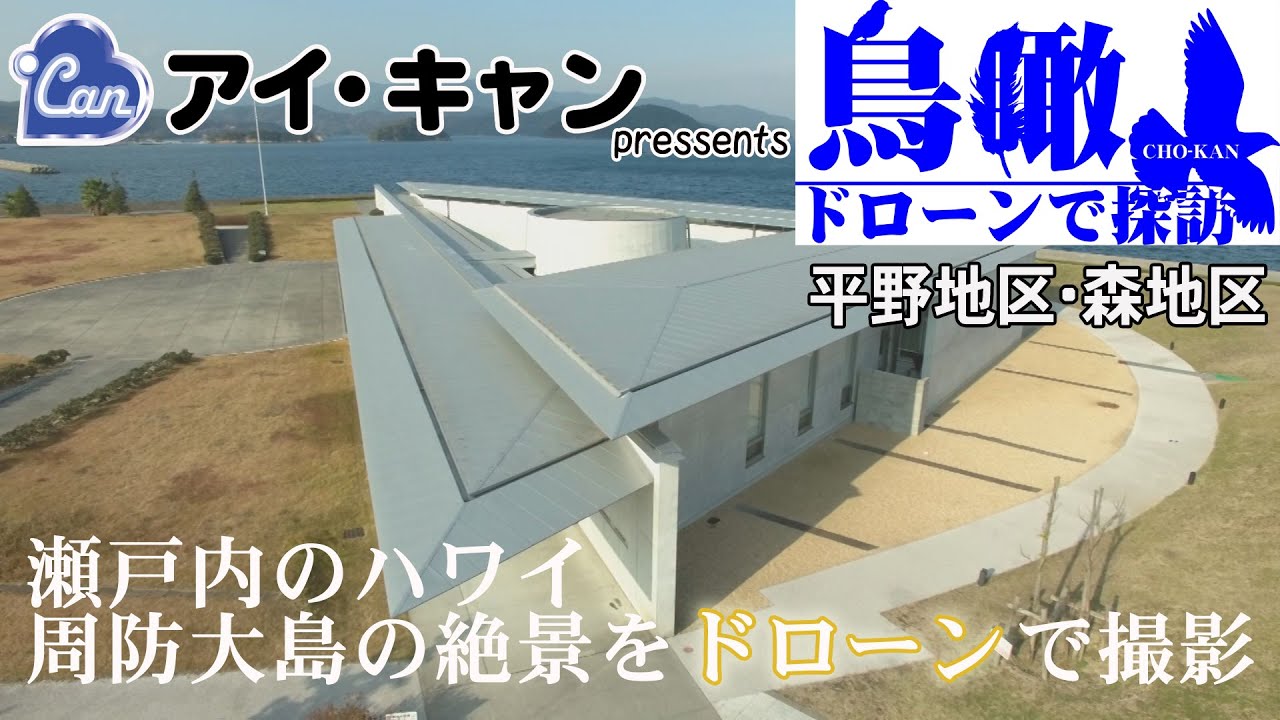 【瀬戸内のハワイ　周防大島の絶景をドローンで撮影】鳥瞰ドローンで探訪＃7　平野・森地区