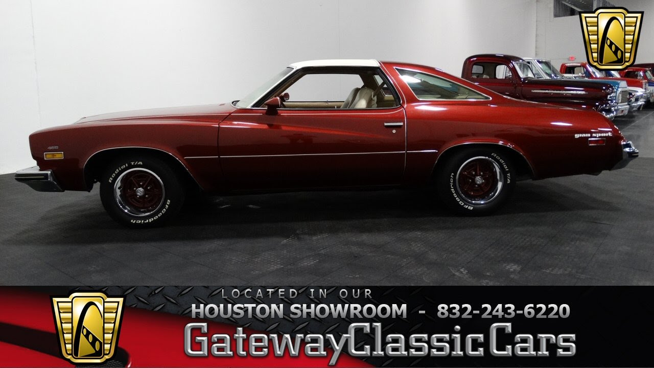 1974 Buic Gran Sport  Gateway Classic Cars of Houston  stock 388 HOU