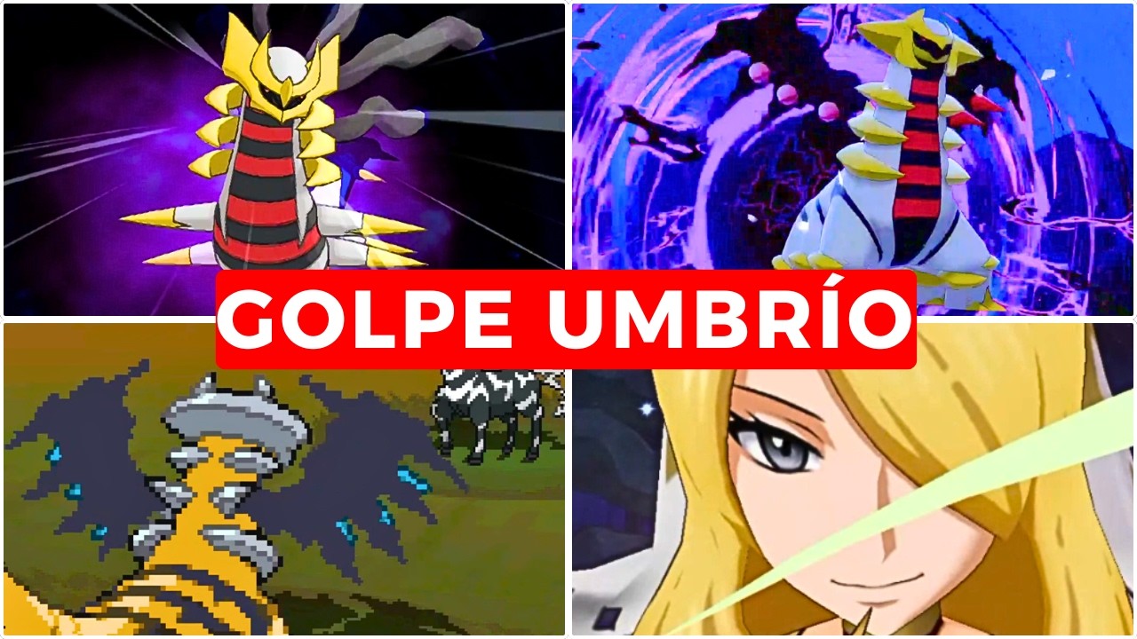 ANIMACIÓN de GOLPE UMBRÍO en TODOS los juegos POKÉMON (2007-2026)