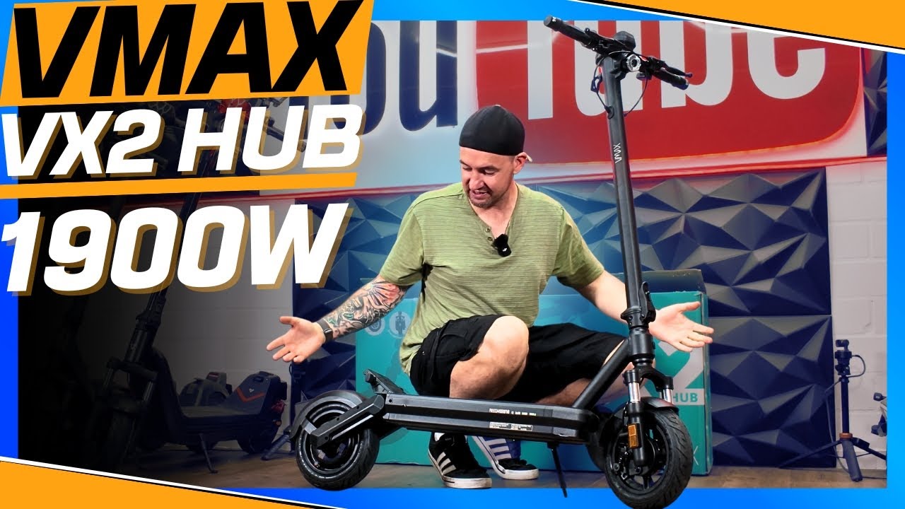 VMAX VX2 Hub 2025 🇩🇪 Lohnt sich der 1900W E-Scooter? 🛴 #VMAX #VX2 #Unboxing