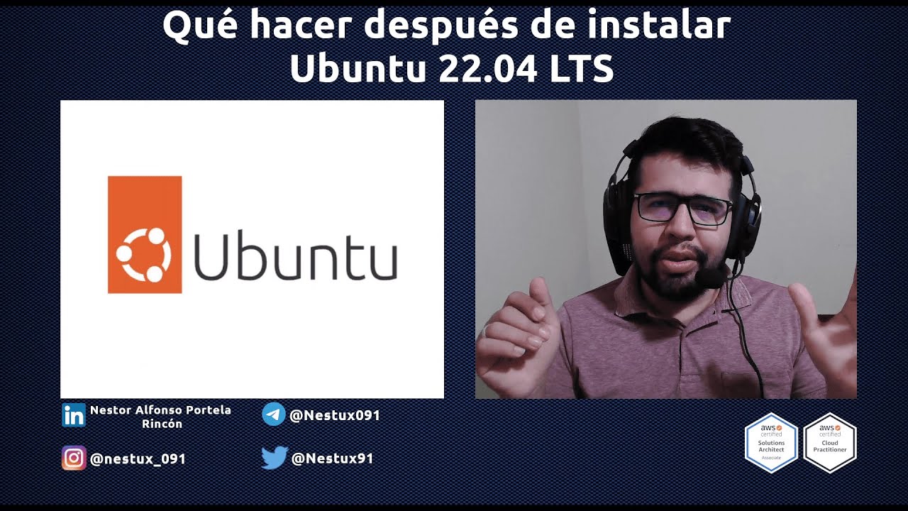 Qué hacer después de instalar Ubuntu 22.04 #ubuntu #Ubuntu2204 #Linux
