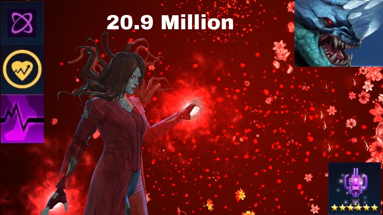 Wanda 20.9 Million (Mighty Rage) | Universal Human ABX Paralysis - Marvel Future Fight