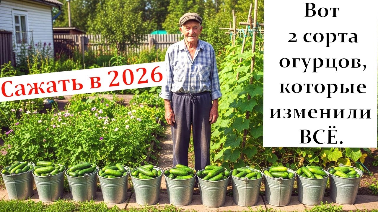 Продавцы семян их прячут! Эти 2 сорта огурцов оставят вас без места в погребе.