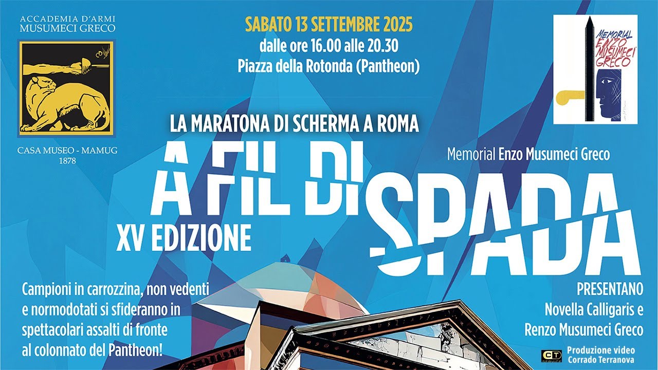 La maratona di Scherma a Roma 
