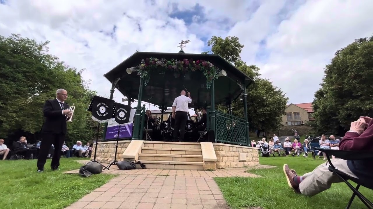 3 - Isnt this a lovely Day Knottingley Silver Band - Wetherby Bandstand - 21st July 2024