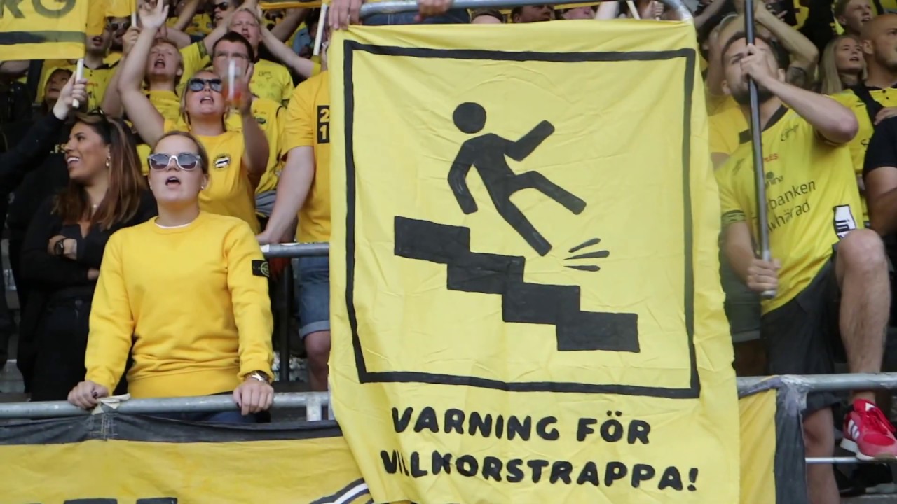 20 tysta minuter i protest emot polisens villkorstrappa. IF Elfsborg - Helsingborg 2019