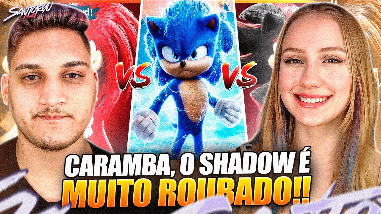 SONIC vs KNUCKLES vs SHADOW: QUEM VENCE NA PORR4D4? - REACT EM CASAL
