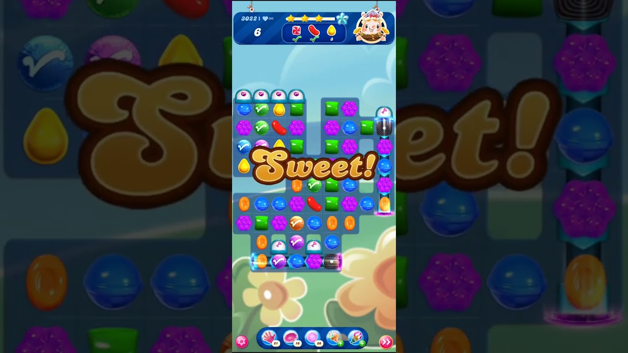 Candy Crush Saga Level 3022