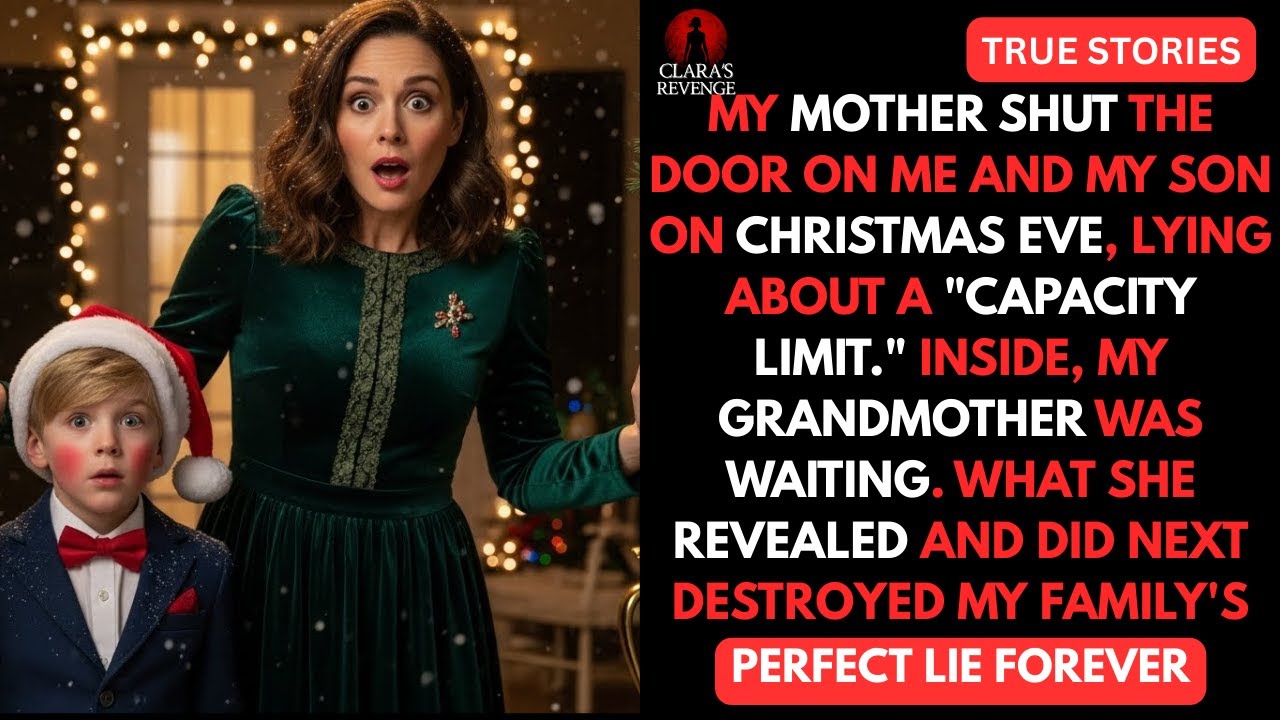 My mother shut the door on me and my son on Christmas Eve, lying about a 