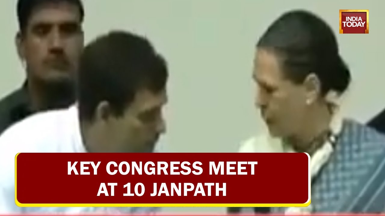 Key Congress Meet At 10 Janpath After Poll Debacle, Prashant Kishore Also Joins The Meeting