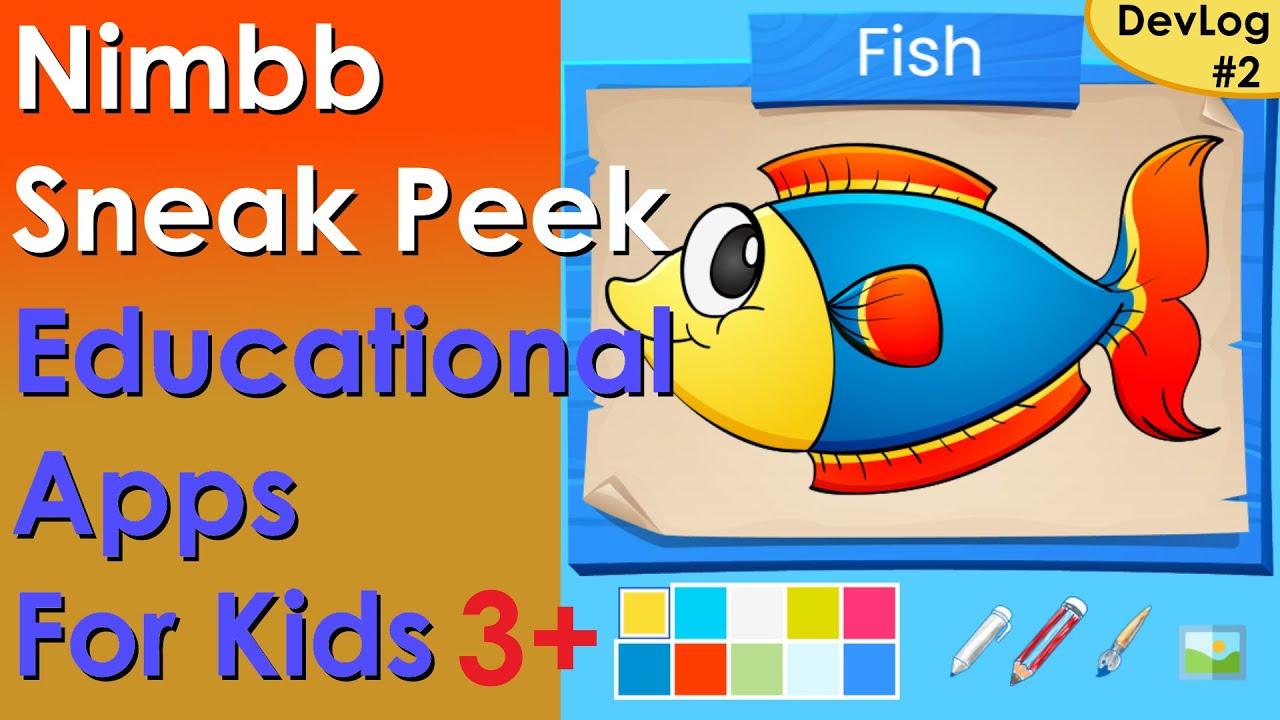 Nimbb Sneak Peek - Educational Apps for Kids 3+ | DevLog 2